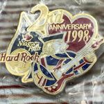 Hard Rock Cafe Niagara Falls 2nd Anniversary 1998 Pin Photo 0