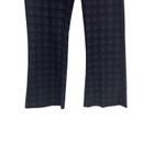 Avenue Montaigne Leo Pants Kick Flare Crop Heritage Plaid Check Blue Size 4 Photo 3