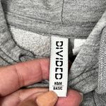 H&M Basic Divided NASA Grey Hooded Top Sweater Size Medium Photo 2