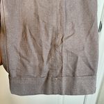 Anne Klein Women's  Brown Linen Blend Pockets Cuffed Pants Size XL EUC #0418 Photo 3