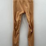 Alphalete Cropped Length Pale Peach High Rise Legging Size Small Photo 0