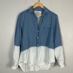 Frank & Eileen  button Shirt size M Womens Distressed Long Sleeve Cotton Photo 7