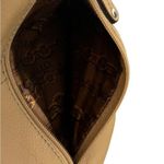 Tignanello Beige Multipocket Soft Pebbled Leather Shoulder Crossbody Bag Tan Photo 10