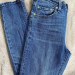 Levi’s Womens Levi 501 Straight Leg Jeans Photo 0