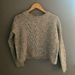 Sam Edelman gray cropped sweater Photo 4