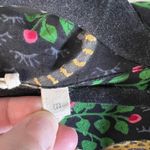 Printfresh Leopard Botanical Button Down Pajama Shirt Women's Size M animal Photo 4