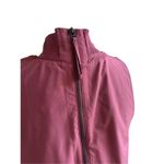 Athleta Women’s Initiative Zipper Mock Neck Sleeveless Sun Dress Maroon XS Photo 8