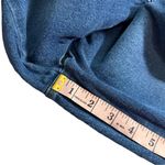 Vintage Y2K Low Rise Flare Leg Bootcut Lace Up Dark Wash Jeans sz 6 Blue Photo 8