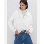 ZARA ✨ corduroy ivory Sz. Large shacket✨ Photo 2