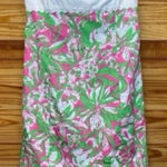Lilly Pulitzer Franco Dress Strapless Forgot My Trunks Hotty Pink size 6 Photo 0
