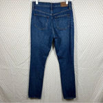 Madewell Dark Wash The High Rise Slim Boyjean Photo 3