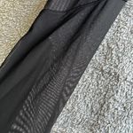 Lululemon Leggings Size 6 Black Emboss W5DAZS Mesh High-Rise Run Tight 25" Photo 8