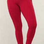 Athleta Salutation Stash Tight Red Size Large Photo 0