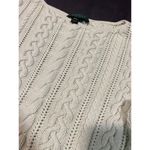 Ralph Lauren Lauren  mint‎ greenCable Knit Sweater - Luxurious Comfort B-30 Photo 2