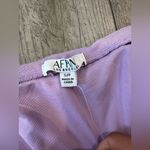 AFRM Lilac Mini Skirt with Side Slit Purple Size undefined Photo 6