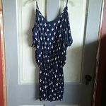 Soprano Nwt Cactus Romper Spaghetti Strap Cold Shoulder Photo 5