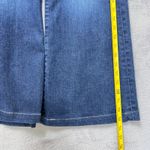 joe's jeans Denim Midi Skirt Size 27 Comeover Wash High Waist Back Slit Stretch Photo 8