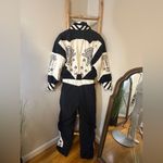 Bogner Black and White Snowsuit Geometric Patterns RARE VINTAGE 80's Size undefined Photo 1