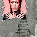 David Bowie NWT Distressed Graphic Band Tee SZ S Photo 2