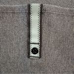 Lululemon Rare Vinyasa Scarf Rulu Fabric Wee Stripe Black Heathered Slate Black Photo 3