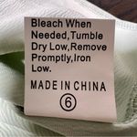 SheIn Light Mint Green Satin Shirt Dress Photo 9