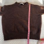 ZARA 100% Cashmere Sweater Chocolate Brown Photo 8