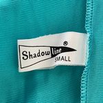 Vintage Nightgown Deadstock Shadowline Sleepwear Nylon Women Size Small Aqua NWT Blue Photo 10