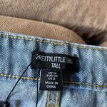Pretty Little Thing NWT TALL Blue Jeans Photo 2