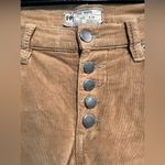 Free People  Corduroys Reagan Raw Hem Khaki Skinny Jeans Size 24 Photo 1