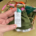 Sports Illustrated Ruffle Cutout Bralette Bikini Top Multicolor Size L Pink Size L Photo 4