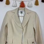 Cache  Boiled Wool Cream Jacket Size Small Photo 2