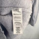 Athleta  Sweater Womens Sz S Bayshore Turtleneck Tunic Light Blue Cashmere Wool Photo 4
