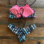 PINK - Victoria's Secret VS PINK High-neck Halter Bikini Photo 1