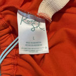 Kona Sol  One Piece Swim Suit Large Orange Padded V Breast Full Coverage NWT Photo 9