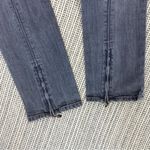 Old Navy  High Rise Back Ankle Zip Skinny‎ Jeans Gray 4 Photo 6