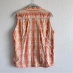 Woolrich  Peach Woven Textured Sleeveless Tank Photo 4