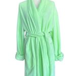 Vanity Fair  Mint Green Plush Robe Size L Photo 0