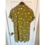 Disney  Chip 'N' Dale Acorn & Flowers Button-Up Dress size small Photo 3