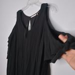 Soft Surroundings  black dress the tie sleeves Photo 3