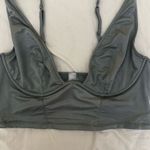 SKIMS  Glissenette‎ Corset Top Gray Size Medium Photo 4