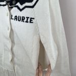 Vintage 60s70s Fringe Cape Poncho Cardigan Knit Sweater Western Square Dance Black Size undefined Photo 3