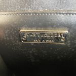 Stuart Weitzman vintage women's black snap front crossbody shoulder bag Photo 6