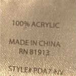 Paper Denim & Cloth  Navy Hoodie Acrylic Sweater Size XL Photo 7