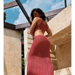 Cult Gaia Dress Tyra Crochet Coverup Knit Jaipur L NWT Photo 9