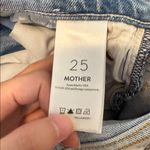 MOTHER DENIM High Waisted Rider Skimp in The Confession 25 Blue Photo 8