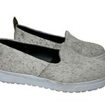 Agave Sky Cowhide Tennis Shoes in Salt and Pepper 7.5 Black Photo 0