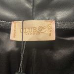 CLUB L LONDON (NWT) Leather Look Paperbag Shorts, Black, Size 8 (US), 12 (UK) Black Photo 9