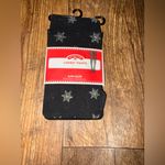 Holiday Time  Black Snowflake Tights Photo 1