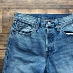 Levi's  Jeans Womens 27x26 Blue 501 Premium Big E Button Fly Classic Distressed Photo 1