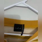 Urban Outfitters Out From Under Long Sleeve Top Crop Top Stripes Yellow Green Brown Size M Photo 4